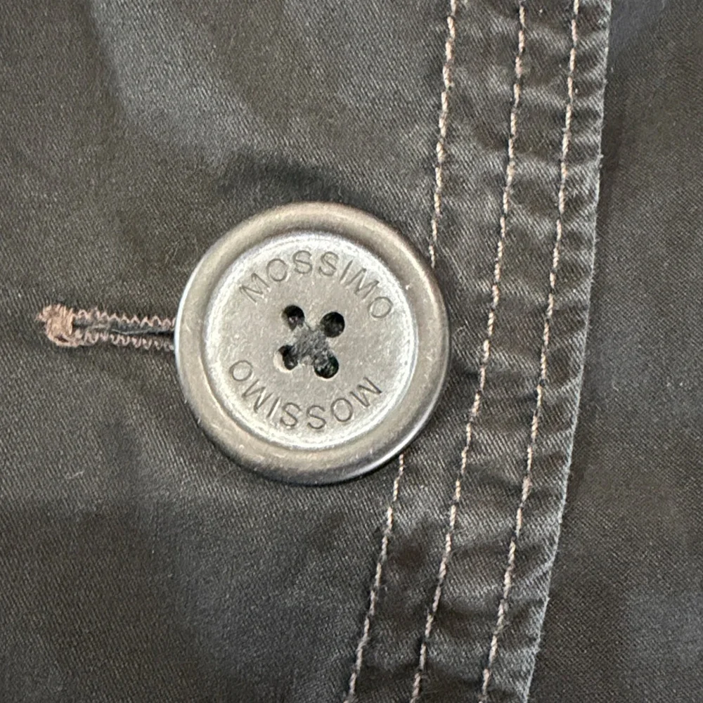 Mossimo Supply Co. Black Button-Up Vest